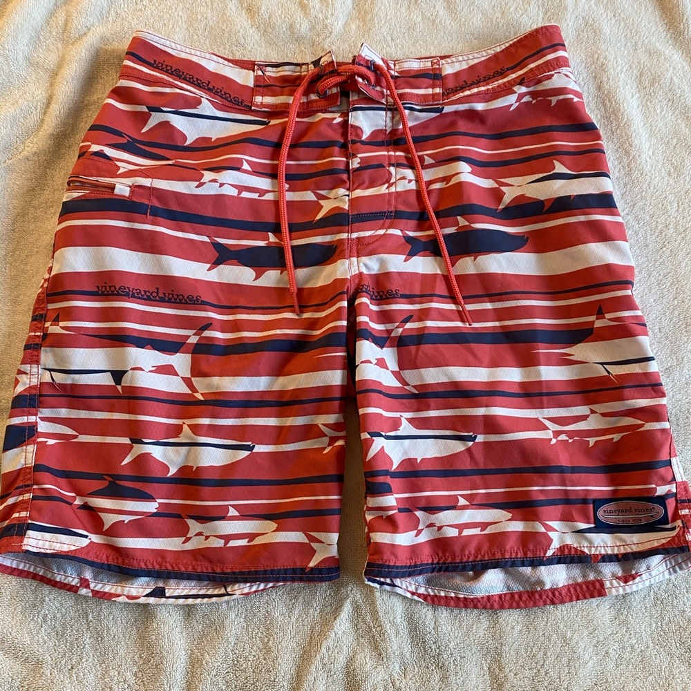 Vineyard Vines Fish Board Short Bathing Suit